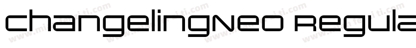 ChangelingNeo Regular字体转换